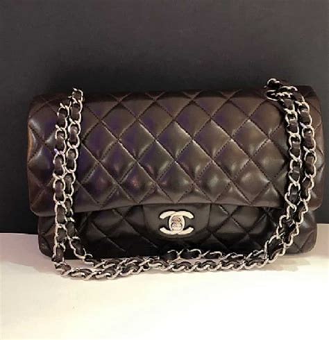 chanel bag brown|authentic chanel bag price.